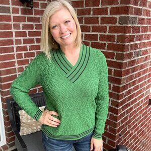 Cabi 4467 Lucky Day Pullover Fall 2023 Size Medium EUC
